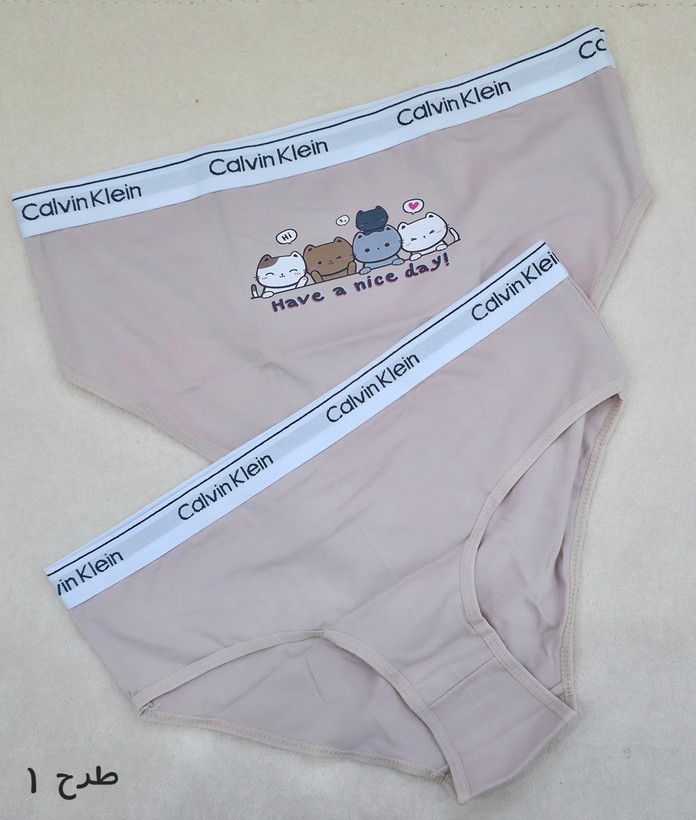 شورت فانتزی برند کلوین کلین ( calvin klein) _ تمام نخ